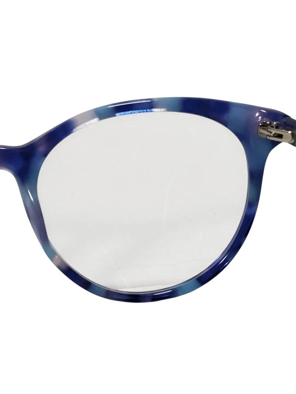 Amelia E Veronique Blue Tortoise Shell Eyeglass Frames 35-002341 / 50-20-145